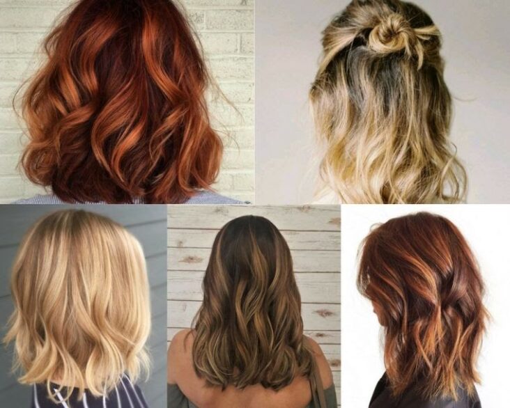 Quelle couleur de mèches pour cheveux châtain foncé ?