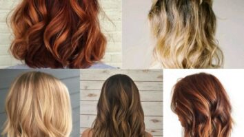 Quelle couleur de mèches sur cheveux marron ?