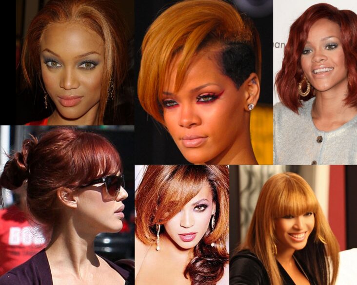 Quelle couleur faire sur des cheveux roux ?