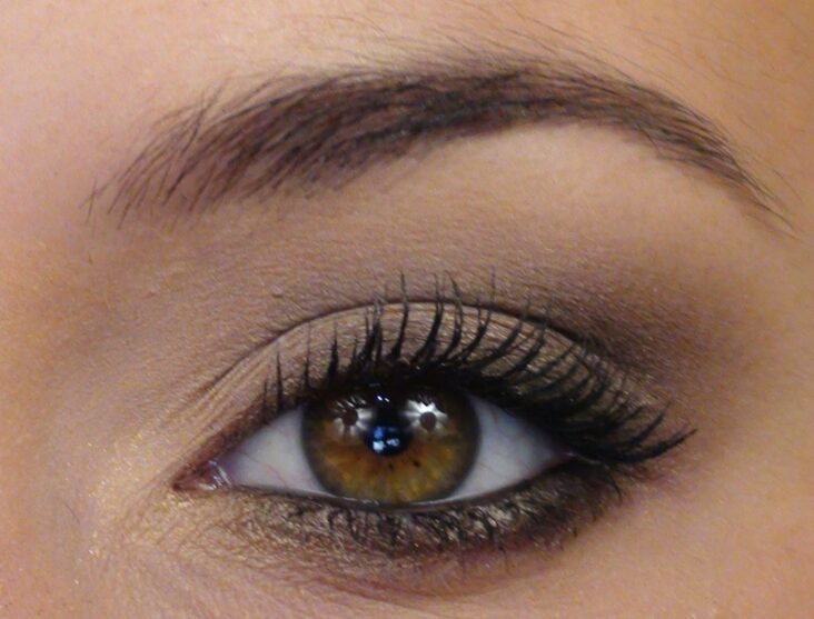 Quelle couleur maquillage yeux marron-vert ?