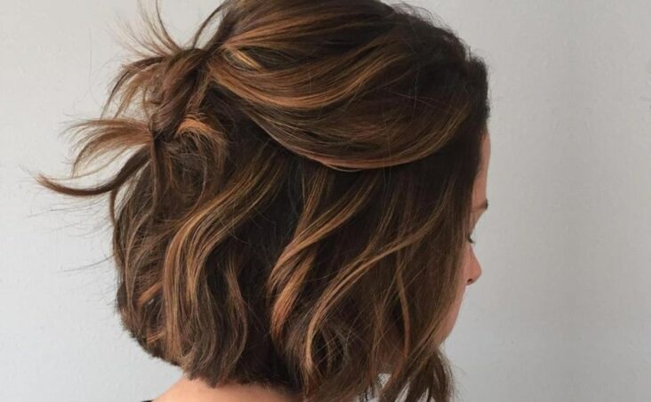 Quelle couleur pour un balayage sur cheveux noir ?