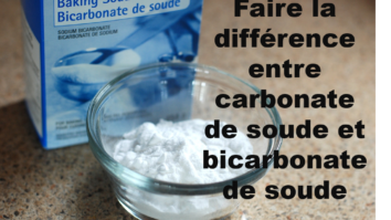 Quelle est la différence entre le bicarbonate de soude et le bicarbonate alimentaire ?