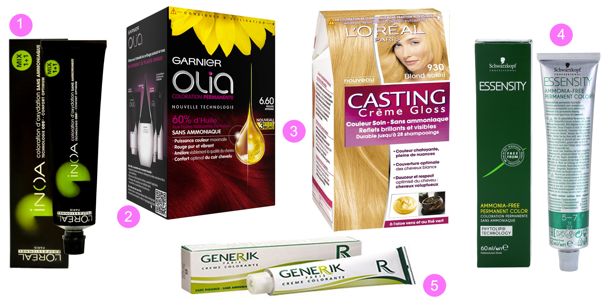 Красители первой группы. Garnier décolorant Sans Ammoniaque купить