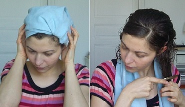 Quelle serviette microfibre pour cheveux bouclés ?