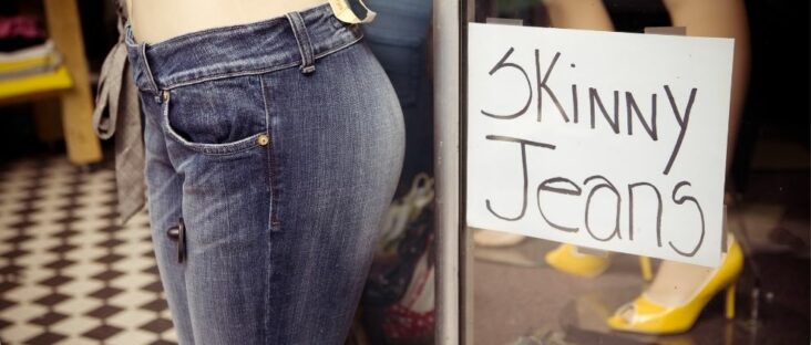 Quelle taille prendre en jean skinny ?