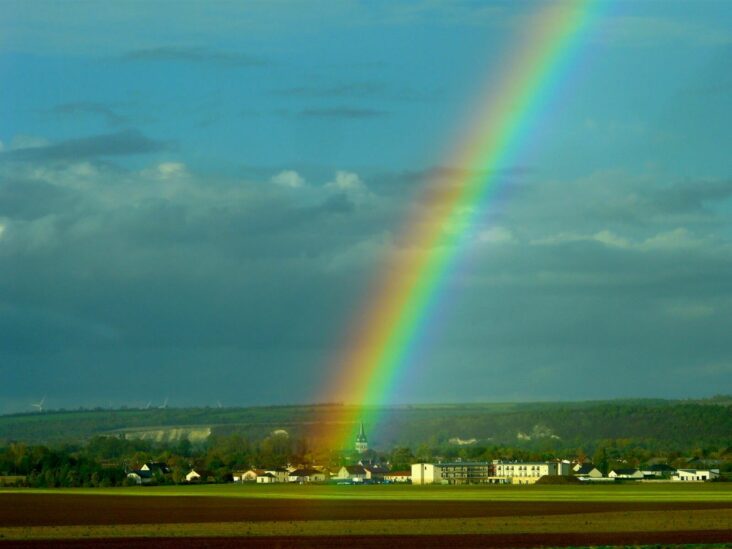 Quelles sont les couleurs de l'arc-en-ciel ?