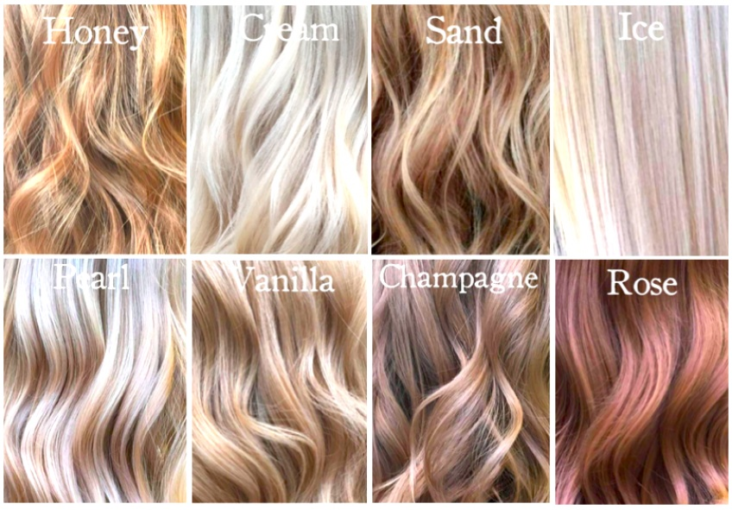 Quelles sont les nuances de blond ?