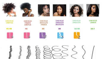 Quels sont tous les types de cheveux ?