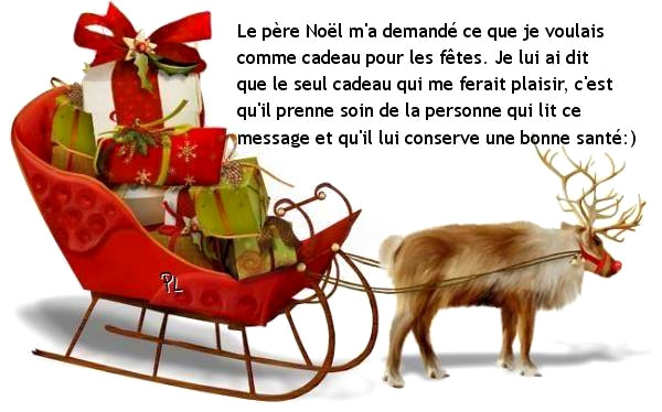 Qu'est-ce qui me ferait plaisir pour Noël ?