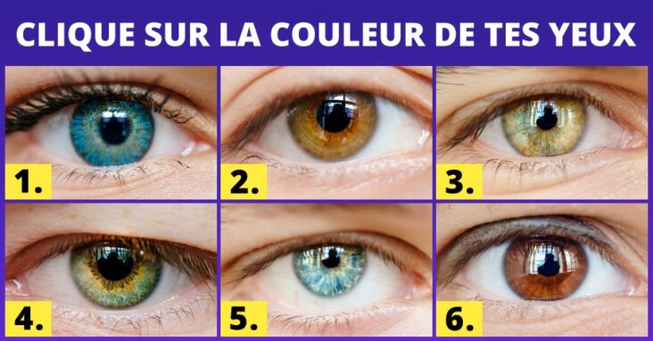 Qui transmet la couleur des yeux ?