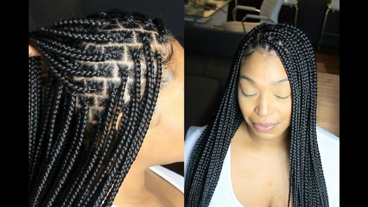 What do you need for box braids?