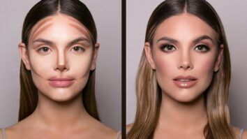What is contouring in hair?