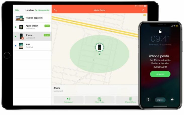Comment localiser un iPhone perdu ou volé et éteint ?