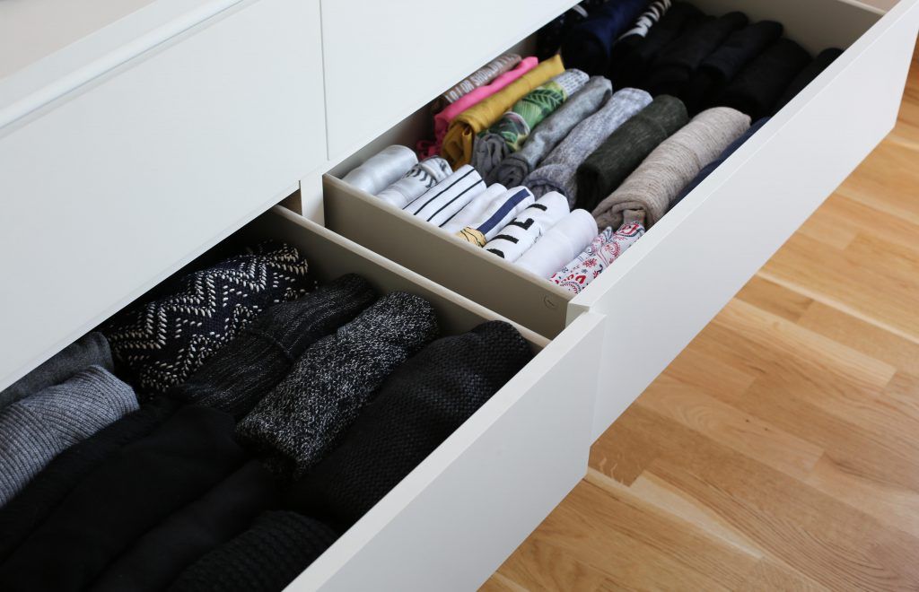 Comment ranger son dressing Marie Kondo ?