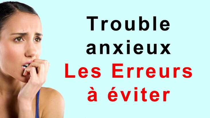 Quel est le trouble anxieux le plus grave ?